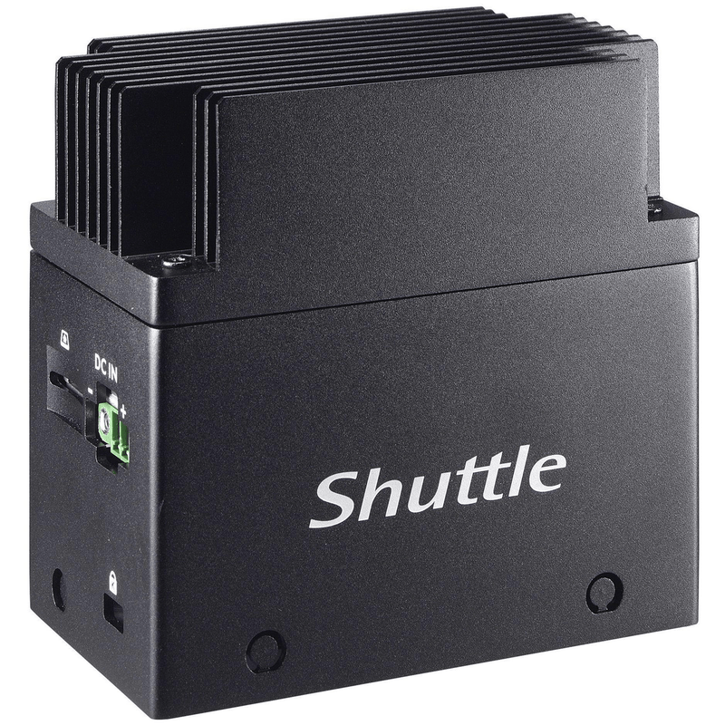Shuttle EDGE EN01J4 Intel Pentium J4205 8GB LPDDR4-SDRAM 64GB EMMC Black Mini PC NEC-EN01J40