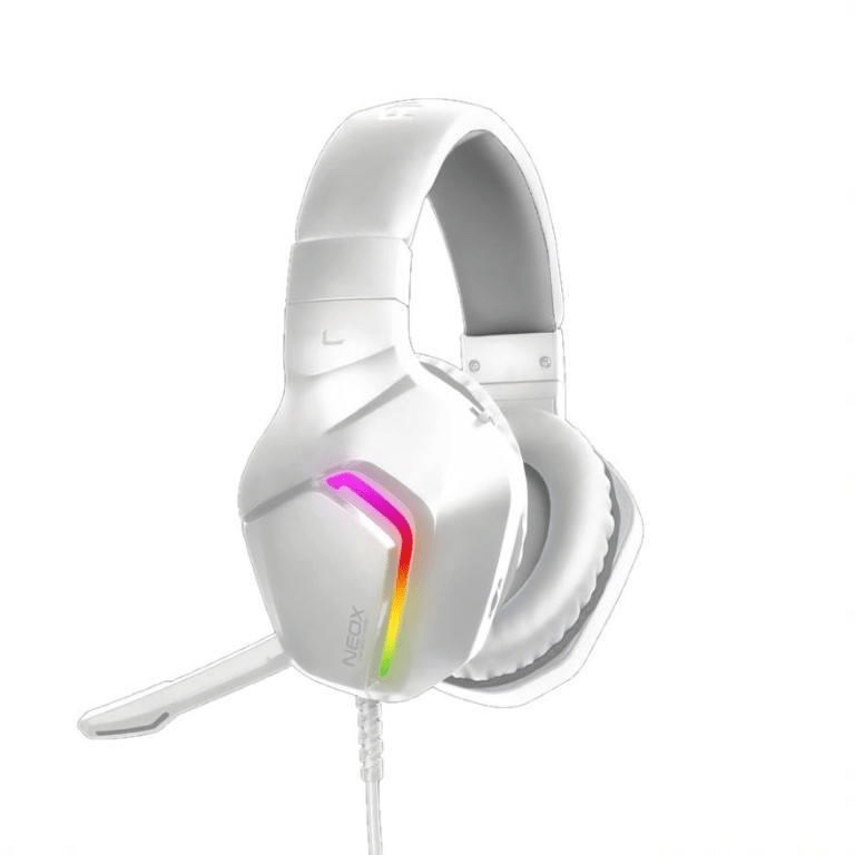 Alcatroz NeoX HP500-RGB Gaming Headset White Light Grey NEOXHP500WLGREY