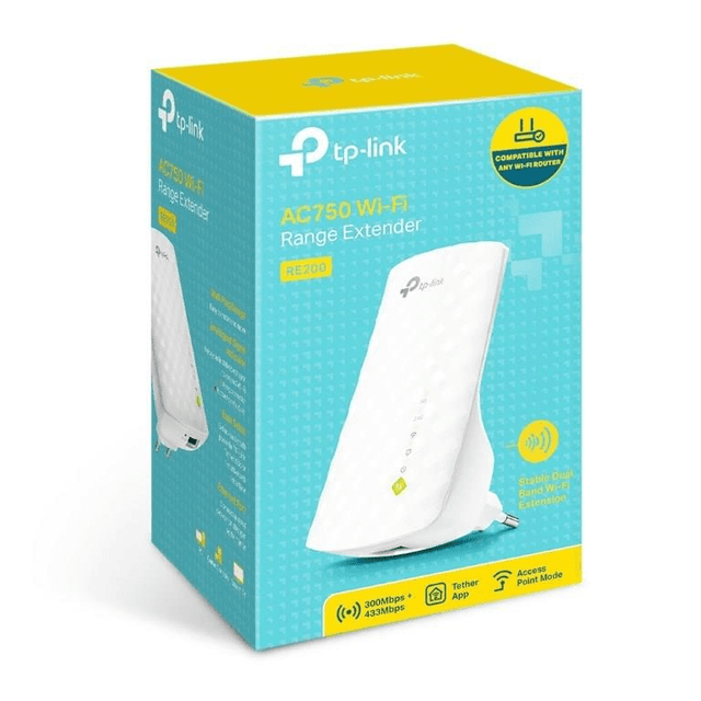TP-Link AC750 Wireless Range Extender NET-RE200