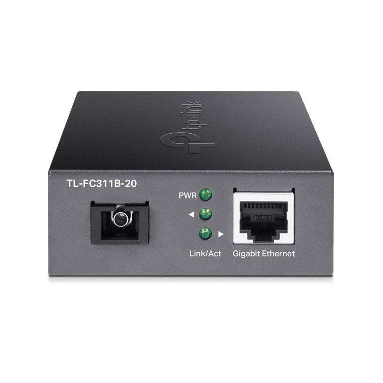 TP-Link Gigabit WDM Media Converter NET-TL-FC311B-20