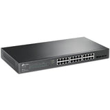 TP-Link JetStream 28-port Gigabit Smart Switch with 24-port PoE+ NET-TL-SG2428P