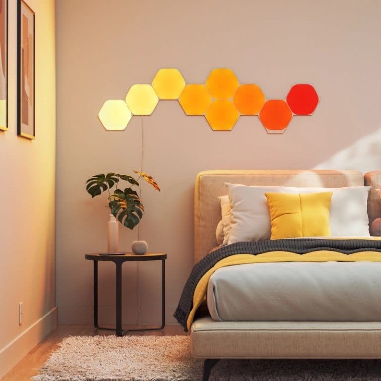 Nanoleaf Shapes Hexagon Light Panels - 9 Panel Starter Kit NL42-0002HX-9PK