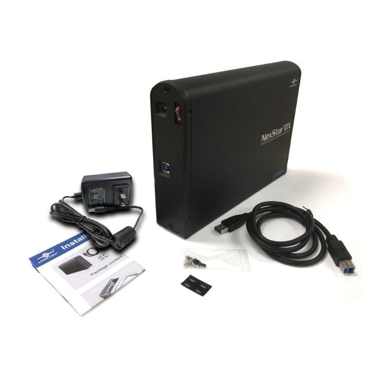 Vantec NexStar DX USB 3.0 5.25-inch External Optical Drive Enclosure Black NST-536S3-BK