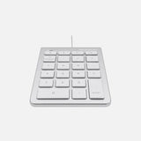 Macally 22 Key USB Numeric Keypad for Mac/PC Silver - NUMKEY22