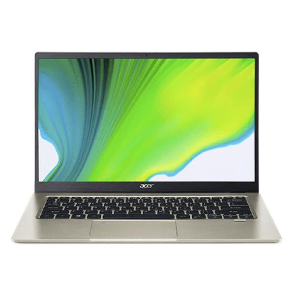 Acer Swift 1 SF114-34-P8CY 14-inch FHD Laptop - Intel Pentium N6000 128GB SSD 4GB RAM Windows 10 Home Gold NX.A7BEA.001