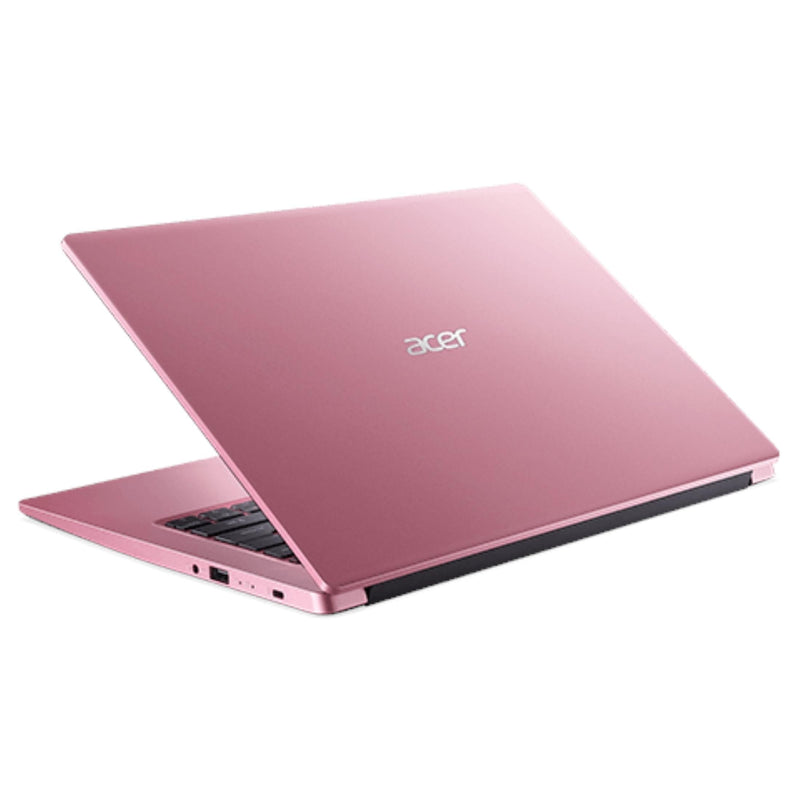 Acer Aspire 1 A114-33-C5CC 14-inch HD Laptop - Intel Celeron N4500 128GB EMMC 4GB RAM Win 11 Home Pink NX.A7WEA.005