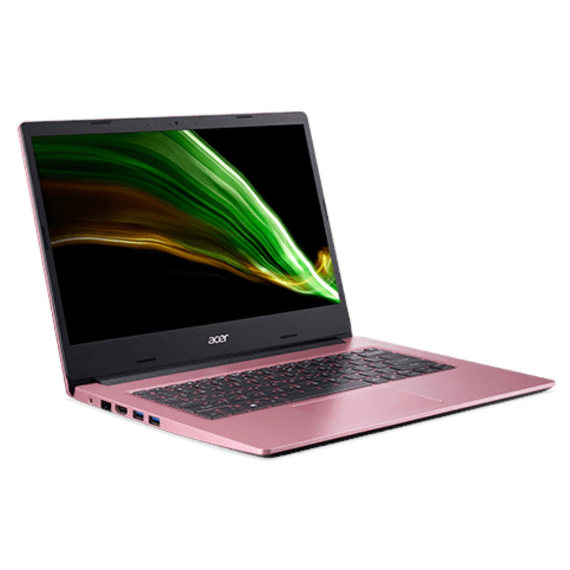 Acer Aspire 1 A114-33-C5CC 14-inch HD Laptop - Intel Celeron N4500 128GB EMMC 4GB RAM Win 11 Home Pink NX.A7WEA.005