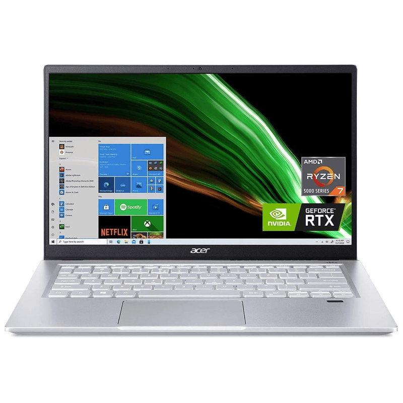 Acer Swift X SFX14-41G-R0XW 14-inch FHD Laptop - AMD Ryzen 7 5700U 512GB SSD 8GB RAM GTX 1650 Windows 11 Home NX.AC2EA.007
