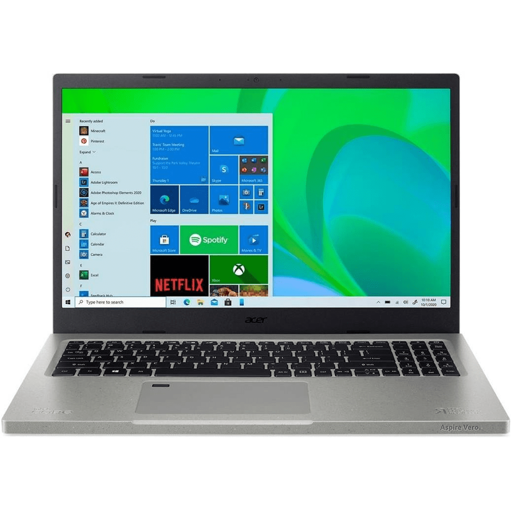 Acer Vero AV15-51-705G 15.6-inch FHD Laptop - Intel Core i7-1195G7 512GB SSD 8GB RAM Windows 11 Home NX.AYCEA.002