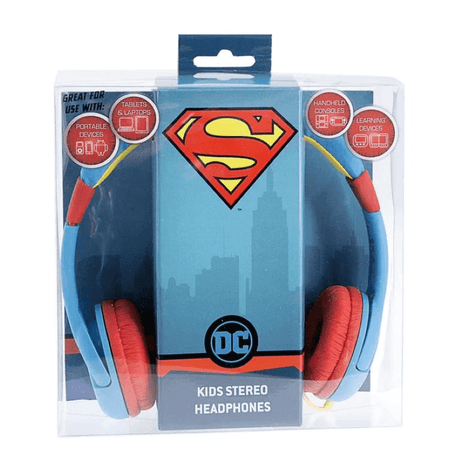 OTL Superman Man of Steel Kids Headphones OTL-DC0262