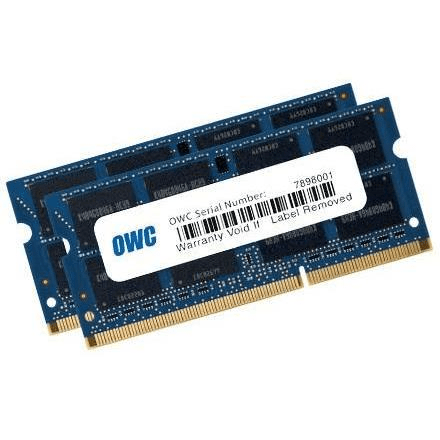 OWC OWC1600DDR3S16P Memory Module 16GB 2 x 8GB DDR3 1600MHz