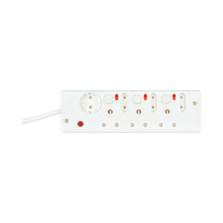 7-Port Multiplug with Switches PWR-MP-7PS