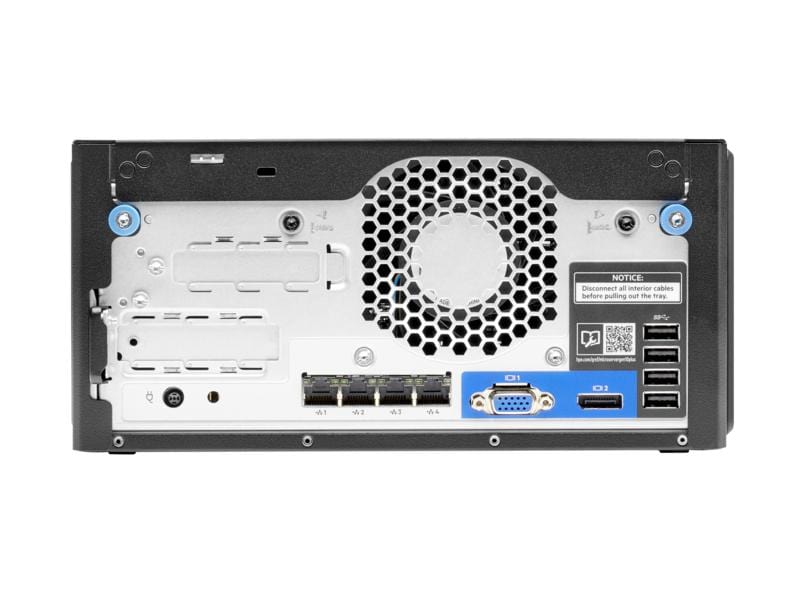 HPE ProLiant MicroServer Server Intel Xeon E 3.4GHz 16GB DDR4-SDRAM Ultra Micro Tower 180 W P16006-421