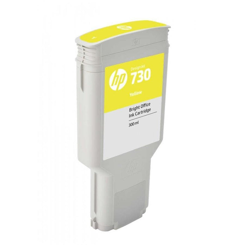 HP 730 300-ml DesignJet Yellow Printer Ink Cartridge Original P2V70A Single-pack