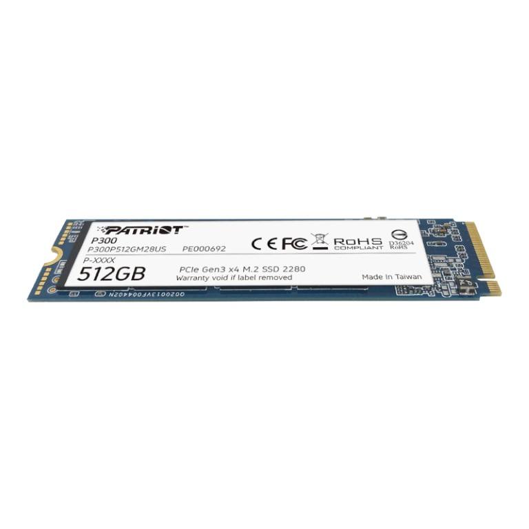 Patriot P300 M.2 512GB PCIe NVMe Internal SSD P300P512GM28 – FirstShop