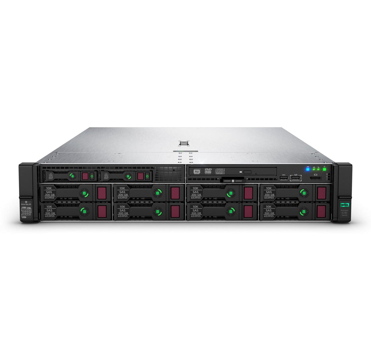 Hewlett Packard Enterprise ProLiant DL380 Gen10 server 72 TB 3.2 GHz 32 GB Rack (2U) Intel Xeon Silver 800 W DDR4-SDRAM