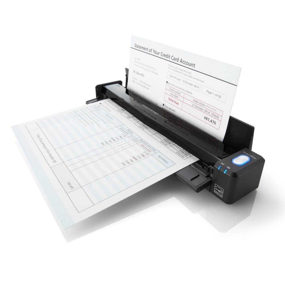 Fujitsu ScanSnap iX100 A4 USB Wi-Fi LED Mobile Scanner PA03688-B001