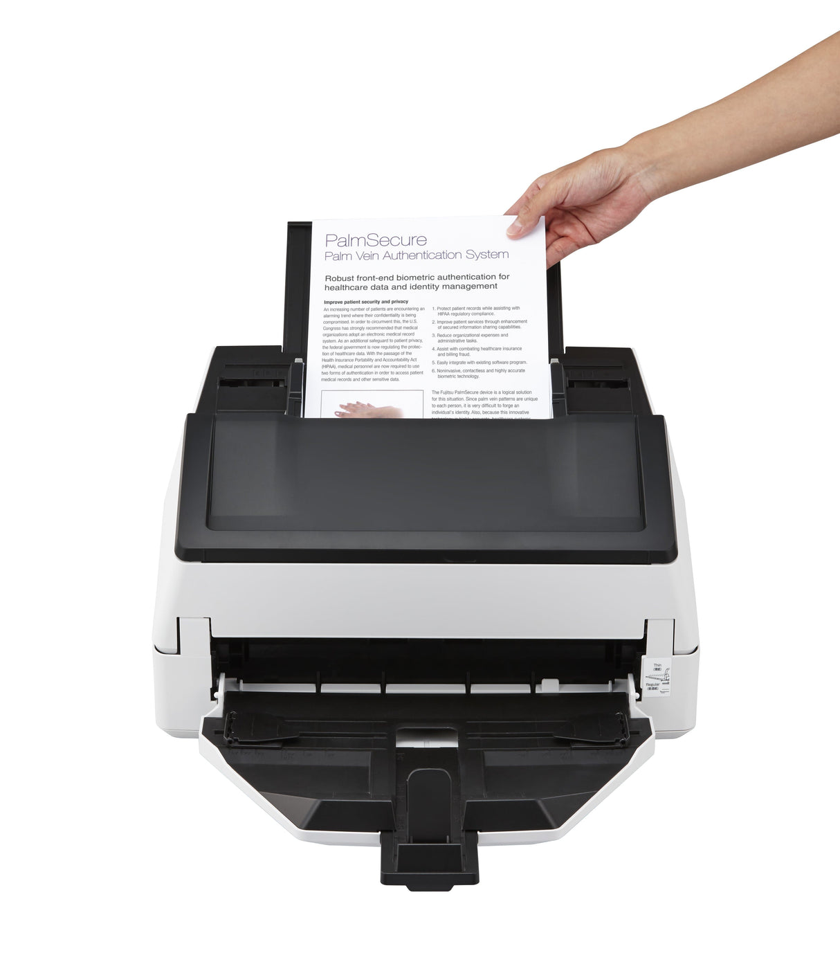 Fujitsu fi-7600 Up To 100 ppm 600 x 600 dpi A3 ADF and Manual feed Scanner PA03740-B501