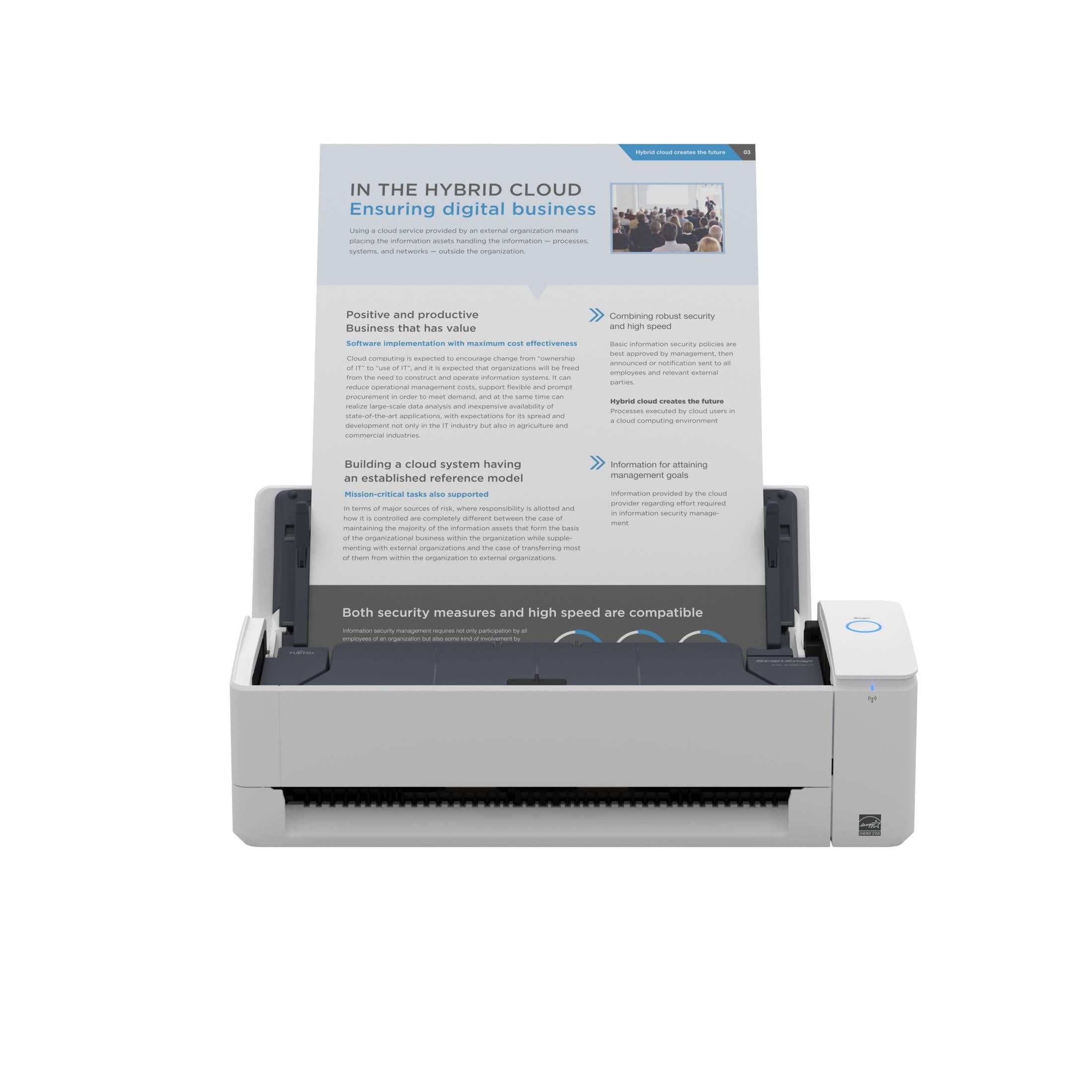 Fujitsu ScanSnap iX1300 ADF scanner 600 x 600 DPI A4 White PA03805