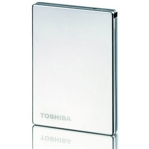 Toshiba Stor.E Steel 1.8-inch 160GB Silver External Hard Drive PA4140E-1HA6