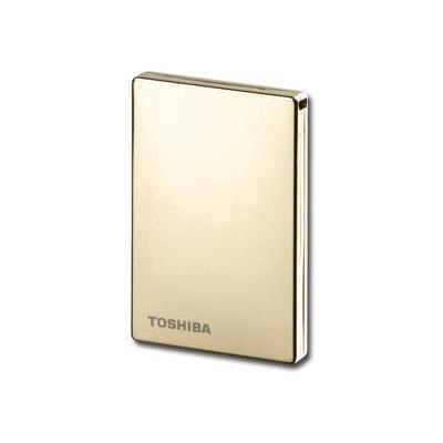 Toshiba Stor.E Steel 1.8-inch 160GB Gold External Hard Drive PA4142E-1HA6