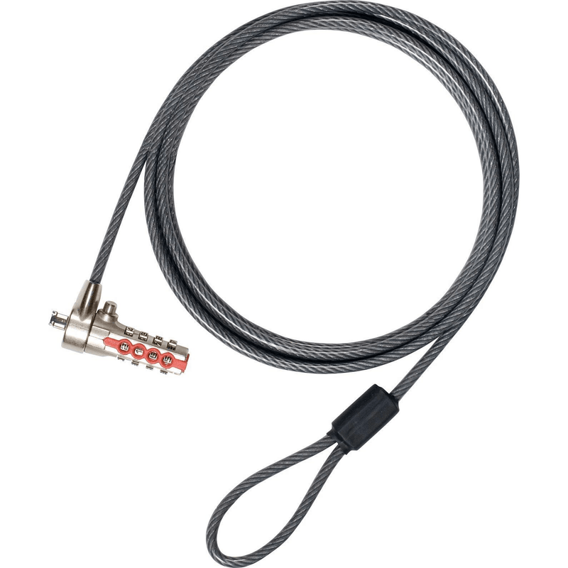 Targus Defcon Scl Combination Double Lock Cable Stainless Steel 2.24m PA420SCX-25