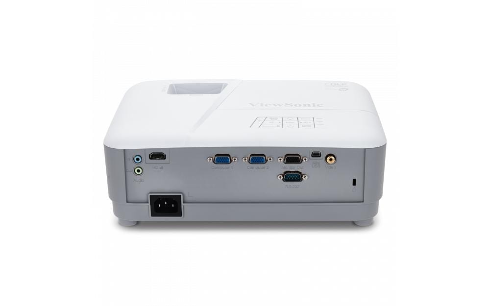 ViewSonic PA503X Data Projector 3600 ANSI Lumens DLP XGA (1024x768) Desktop Projector Gray, White