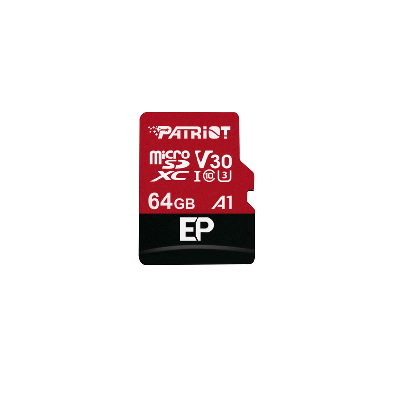Patriot Memory PEF64GEP31MCX Memory Card 64GB MicroSDXC Class 10