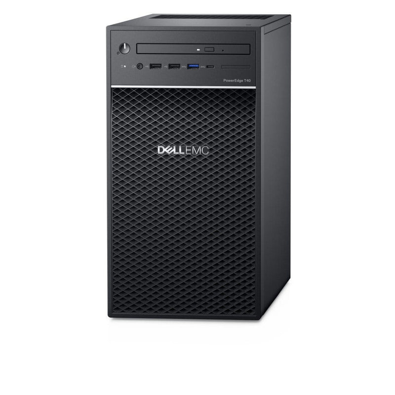 Dell PowerEdge T40 Server 3.5-inch GHz 8GB Mini Tower Intel Xeon E 300 W DDR4-SDRAM PET40_Q3FY20_FG0002_BTS