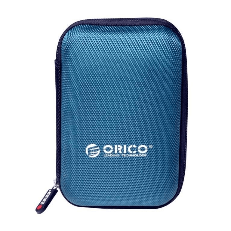 Orico 2.5-inch Nylon Portable Internal Hard Drive Protector Case Blue PHD-25-BL-BP