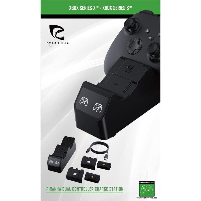 Piranha Xbox Series X Dual Controller Charging Station PIR-397143