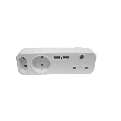 Noble Powerline Domestic 250V 5 Way Multiplug Adaptor PL-D006
