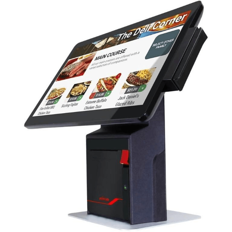 Poslab WavePOS 8670 15.6-inch PCAP Multi-Touch POS with Build-in Receipt Printer PL-WP8670-J1900