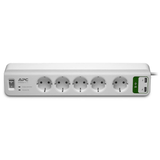 APC Surge Protector 6 AC outlets White PM5U-GR