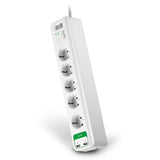 APC Surge Protector 6 AC outlets White PM5U-GR