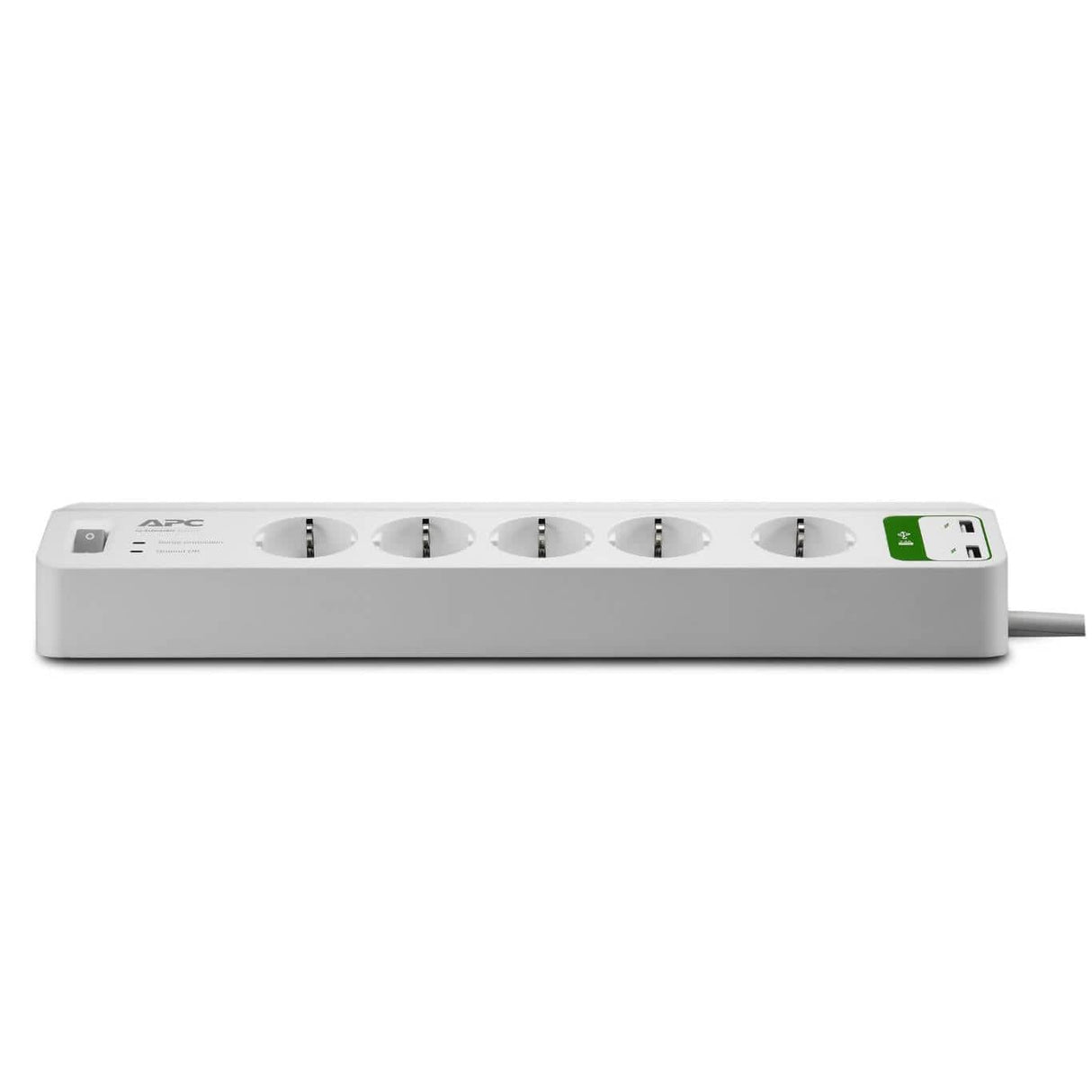 APC Surge Protector 6 AC outlets White PM5U-GR