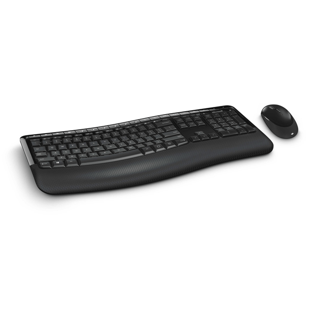Microsoft Comfort Desktop 5050 Keyboard and Mouse Combo RF Wireless