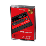 Remax Tape 4000mAh Power Bank Black and Red PPP-15