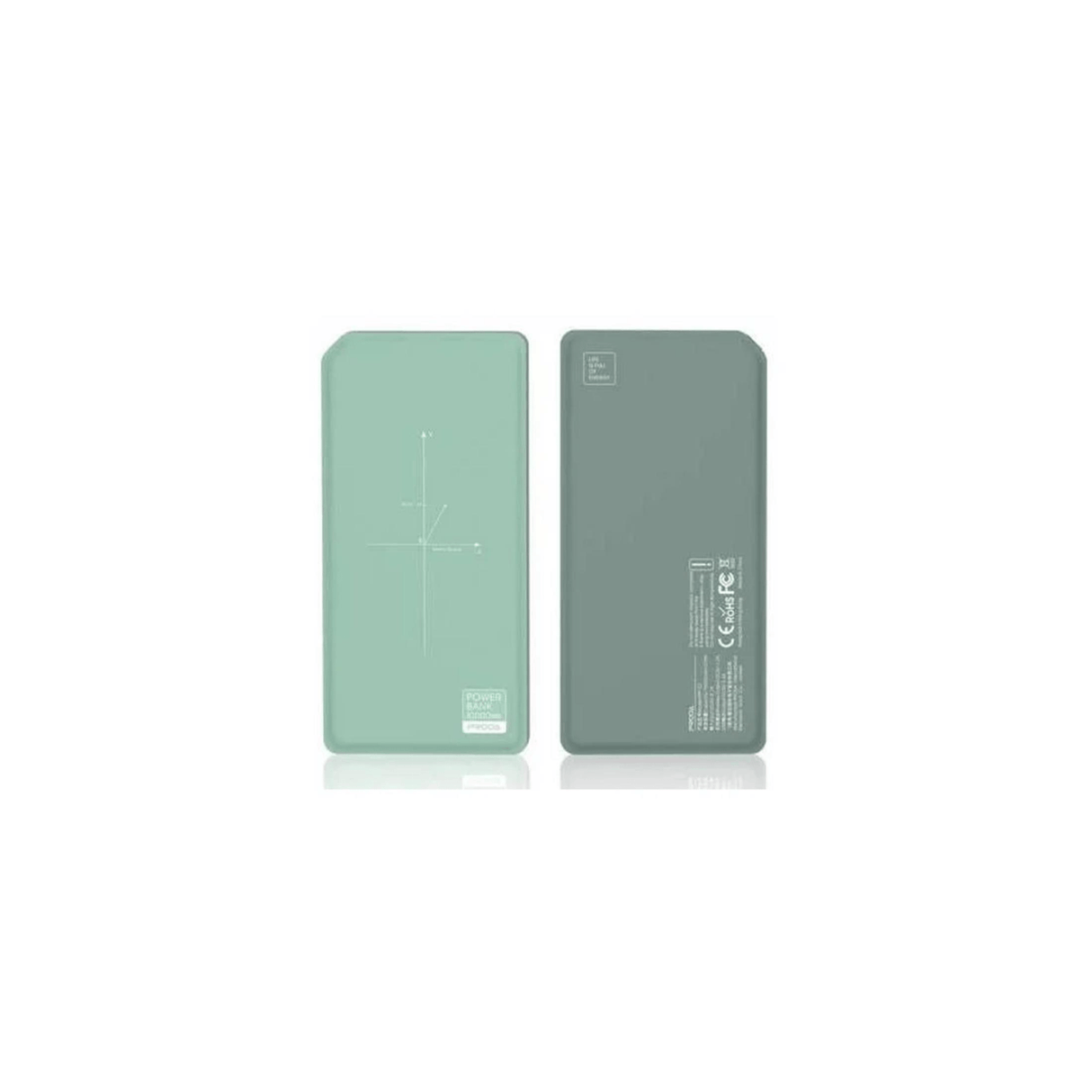 Remax Chicon 10000mah Wireless Power Bank Green Black PPP-33 RPP-33