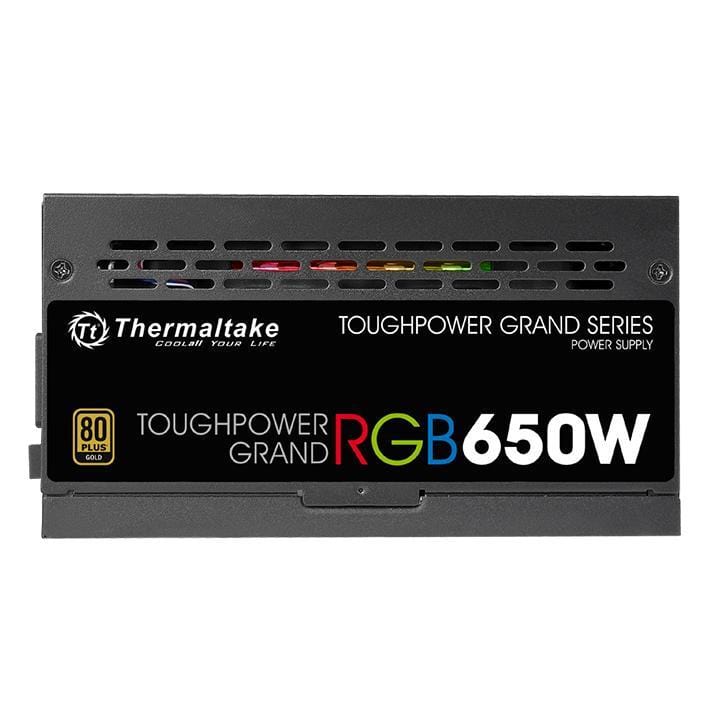Thermaltake Toughpower Grand RGB 80 PLUS Gold 650W 24-pin ATX Black Power Supply PS-TPG-0650FPCGEU-R