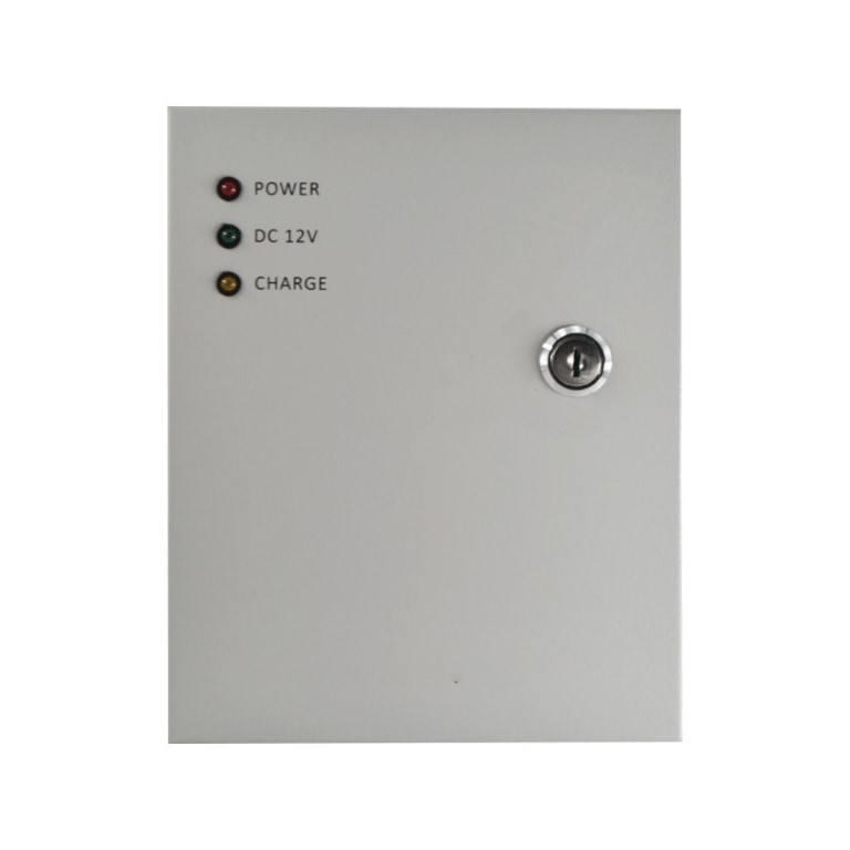 Pinnsec 12V 3A Access Control Power Supply with Optional Battery Backup PS8-SA