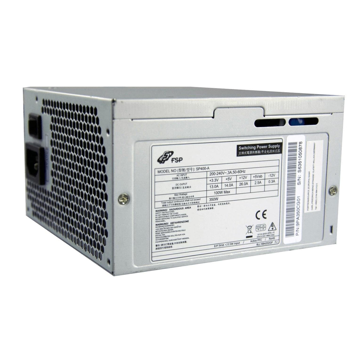 FSP 350W Power Supply PSUFSPSP400-A