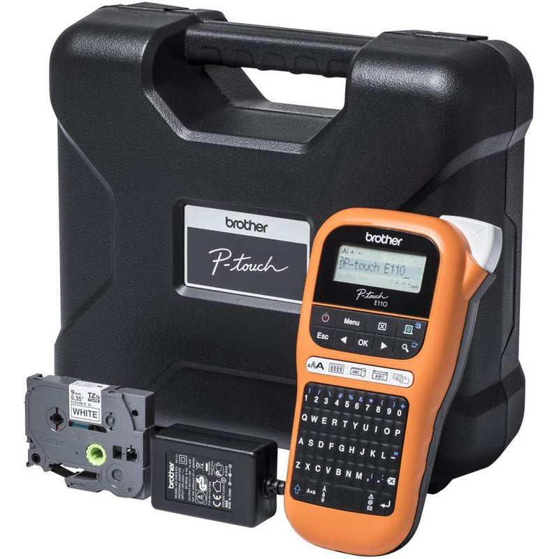 Brother PT-E110VP Label Printer - Direct thermal Colour 180 x 180 dpi TZe QWERTY