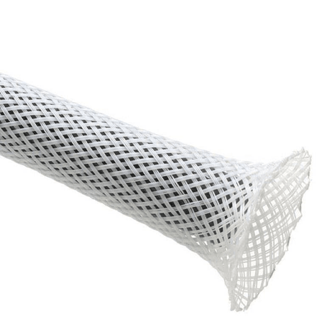 Techflex Flexo PET 12.7mm x 1m White PTN0.50WH