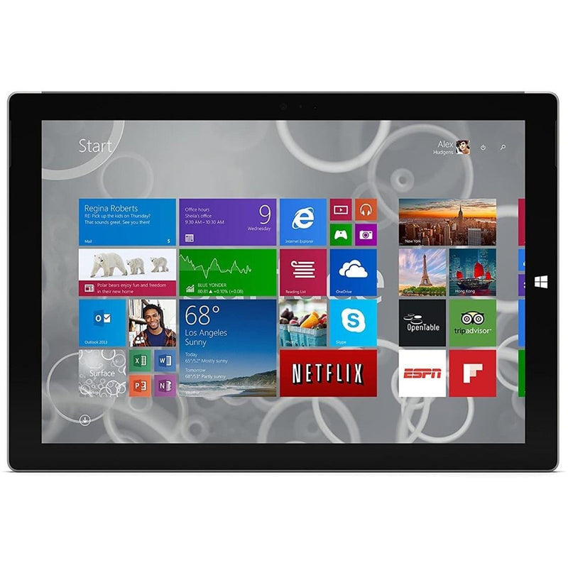 Microsoft Surface Pro 3 12-inch Tablet - 8GB 512GB Wi-Fi 5 Silver Windows 8.1 PU2-00001