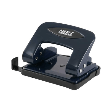 Parrot Steel Hole Punch 20 Sheets Navy PU2082N