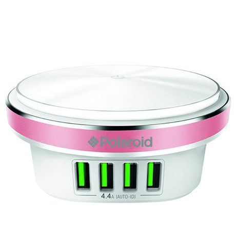 Polaroid PUSB4 4-port USB Press Lamp