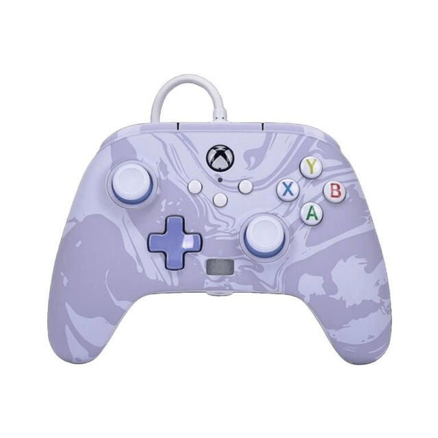 PowerA Enhanced Wired Controller for Xbox Series X Lavender Swirl PWA-XBGP0001-01