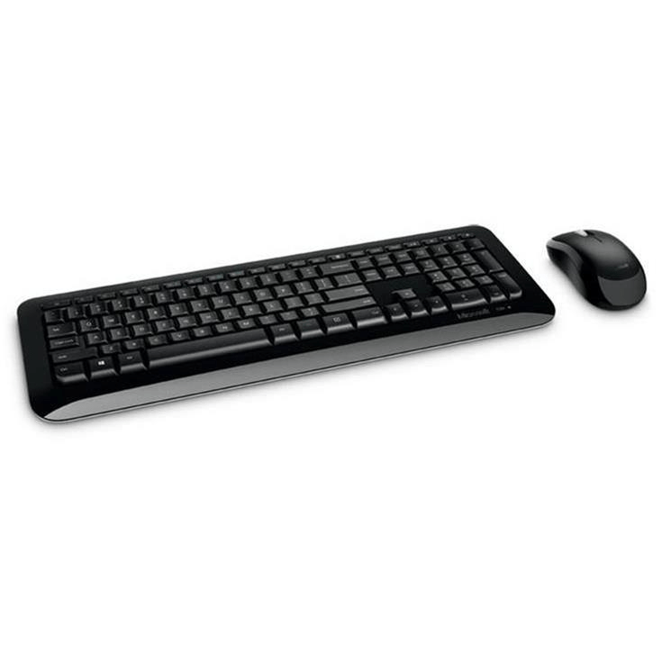 Microsoft Wireless Desktop 850 Keyboard and Mouse Combo RF Wireless Black PY9-00015