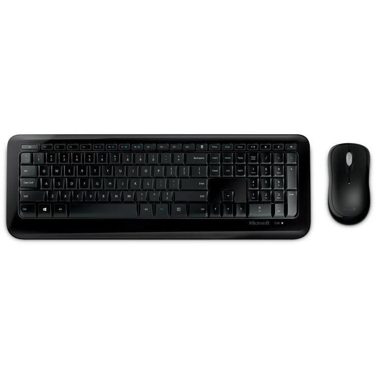 Microsoft Wireless Desktop 850 Keyboard and Mouse Combo RF Wireless Black PY9-00015